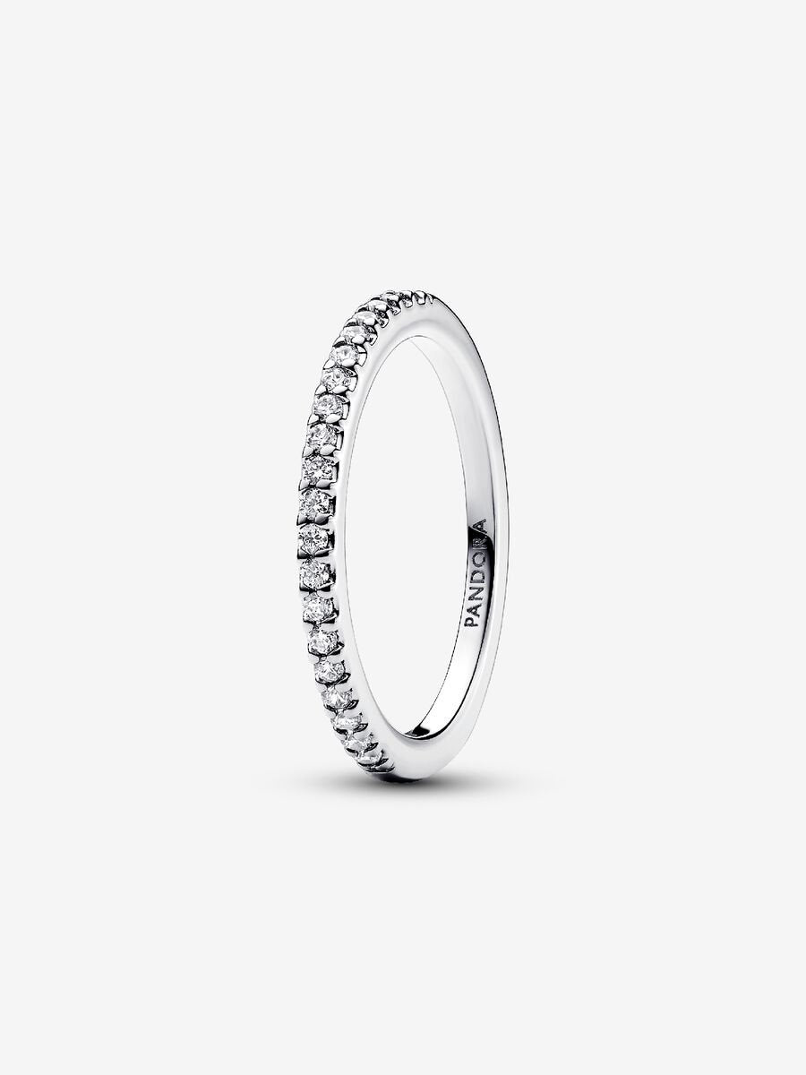 Pandora Sparkling Band Ring Sterling silver