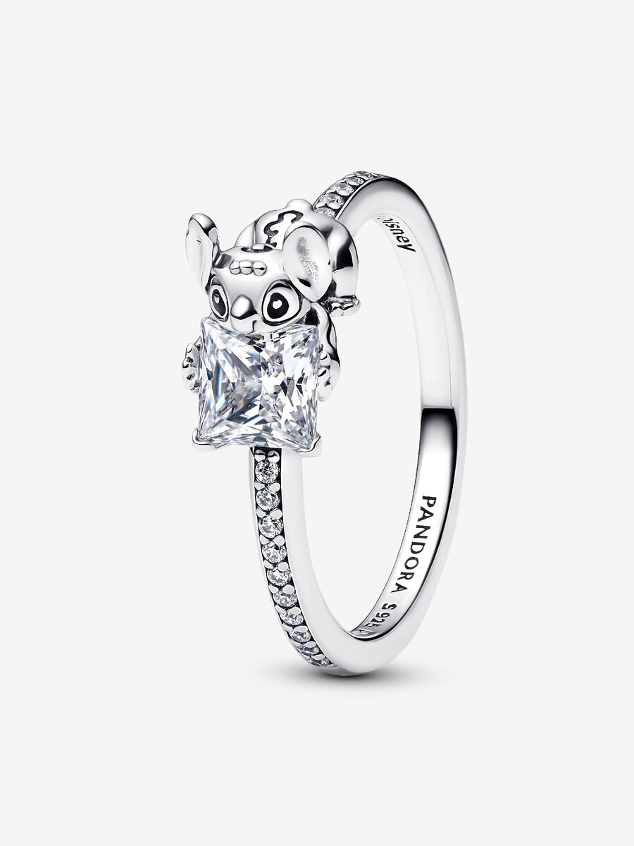 Pandora Disney Stitch & Stone Ring Sterling silver