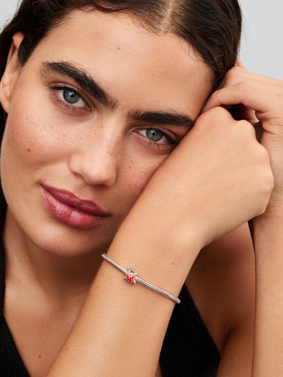 Pandora Colorful Starfish Mini Charm Sterling silver