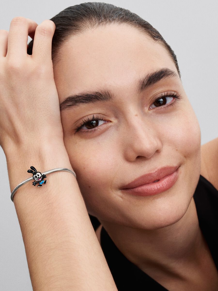 Pandora Disney Oswald The Lucky Rabbit Charm Sterling silver