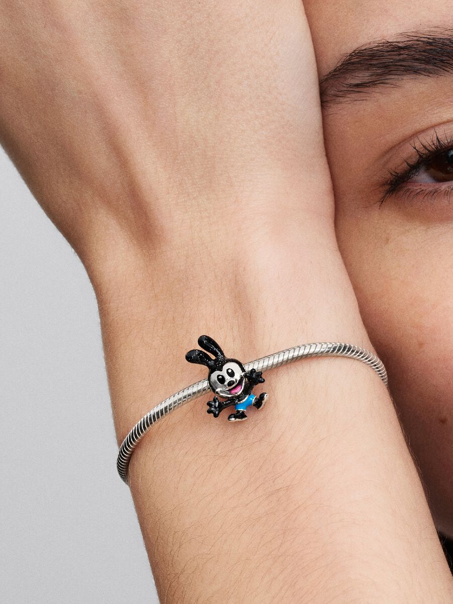 Pandora Disney Oswald The Lucky Rabbit Charm Sterling silver