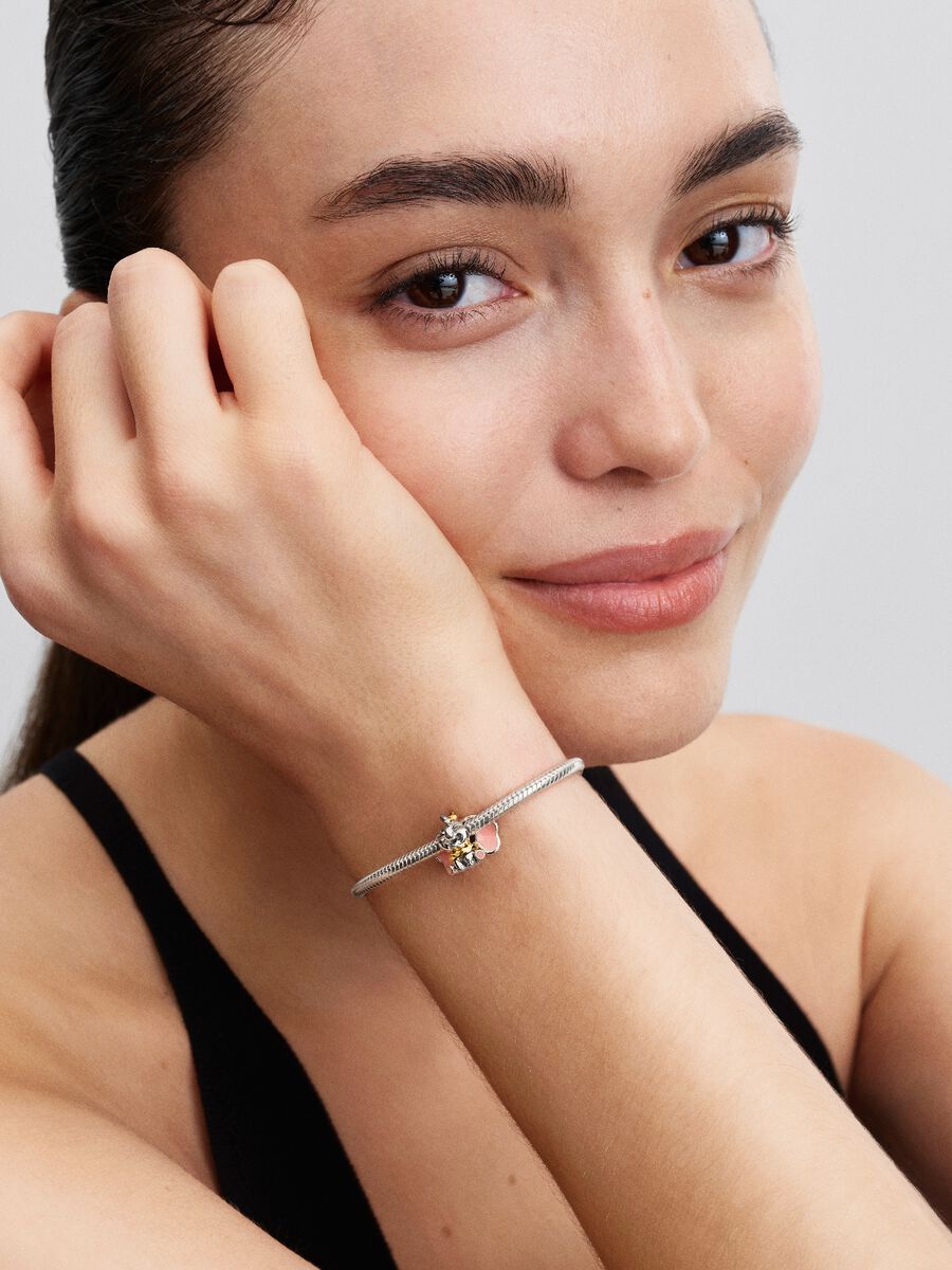 Pandora Disney Dumbo Charm Sterling silver, 14k gold plating