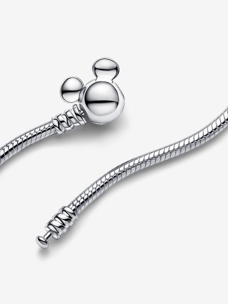 Pandora Disney Mickey Mouse Snake Chain Necklace Sterling silver