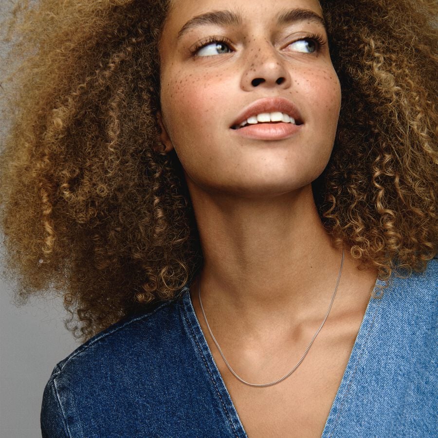 Pandora Curb Chain Necklace 19.7 inch - 50 cm