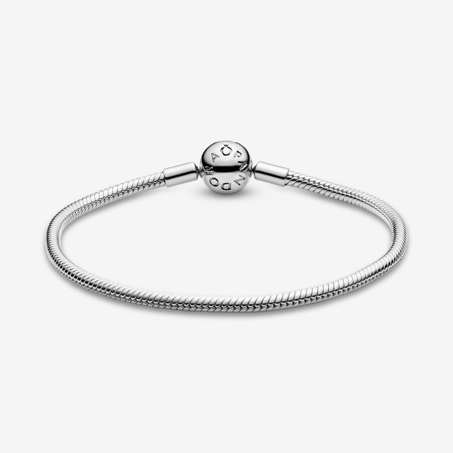 Pandora Moments Snake Chain Bracelet Round