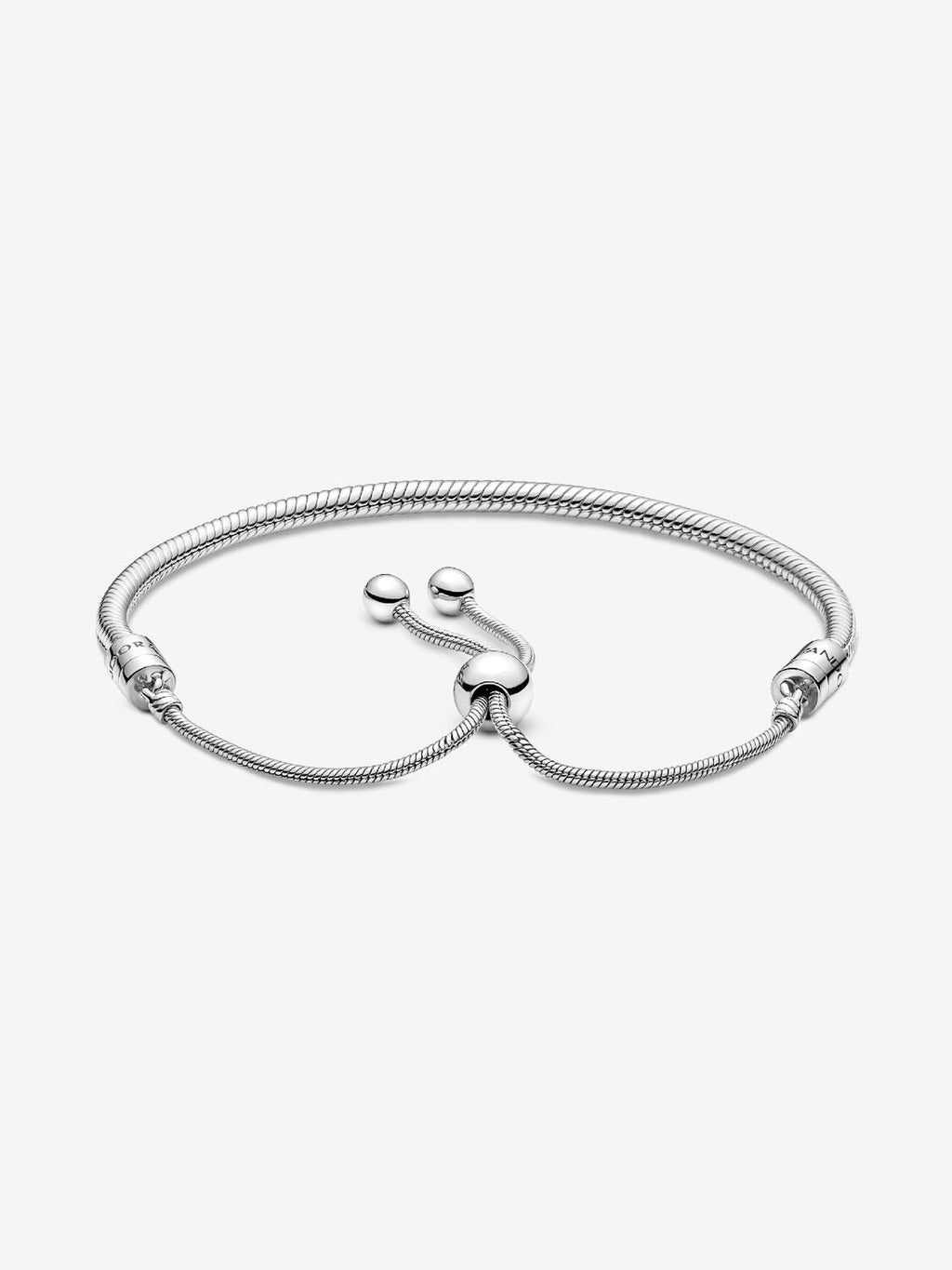 Pandora Moments Snake Chain Slider Bracelet Sterling silver 599652C01-2