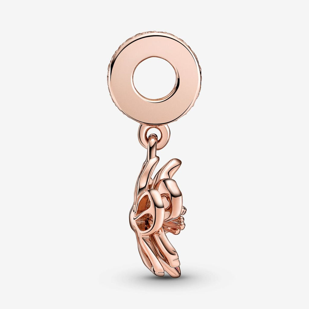 Pandora Cherry Blossom Dangle Charm, Rose Gold-Plated