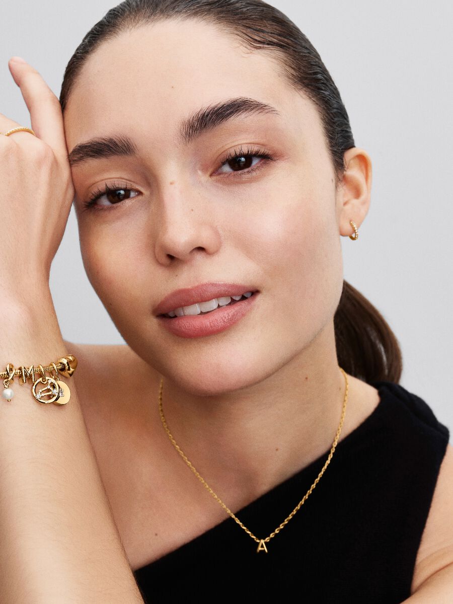 Pandora Letter A Alphabet Charm