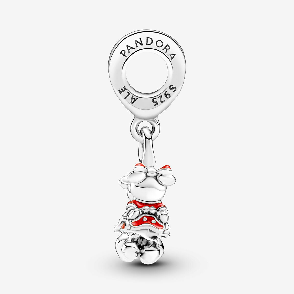 Pandora Disney Mickey Mouse & Minnie Mouse Kissing Dangle Charm