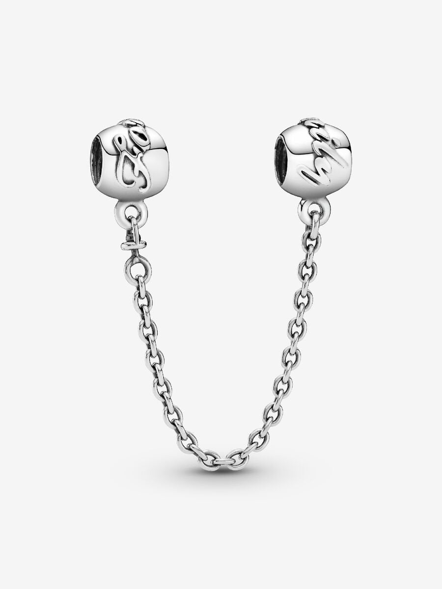 Pandora Family Forever Safety Chain - Compatible Moments - Sterling Silver Charm