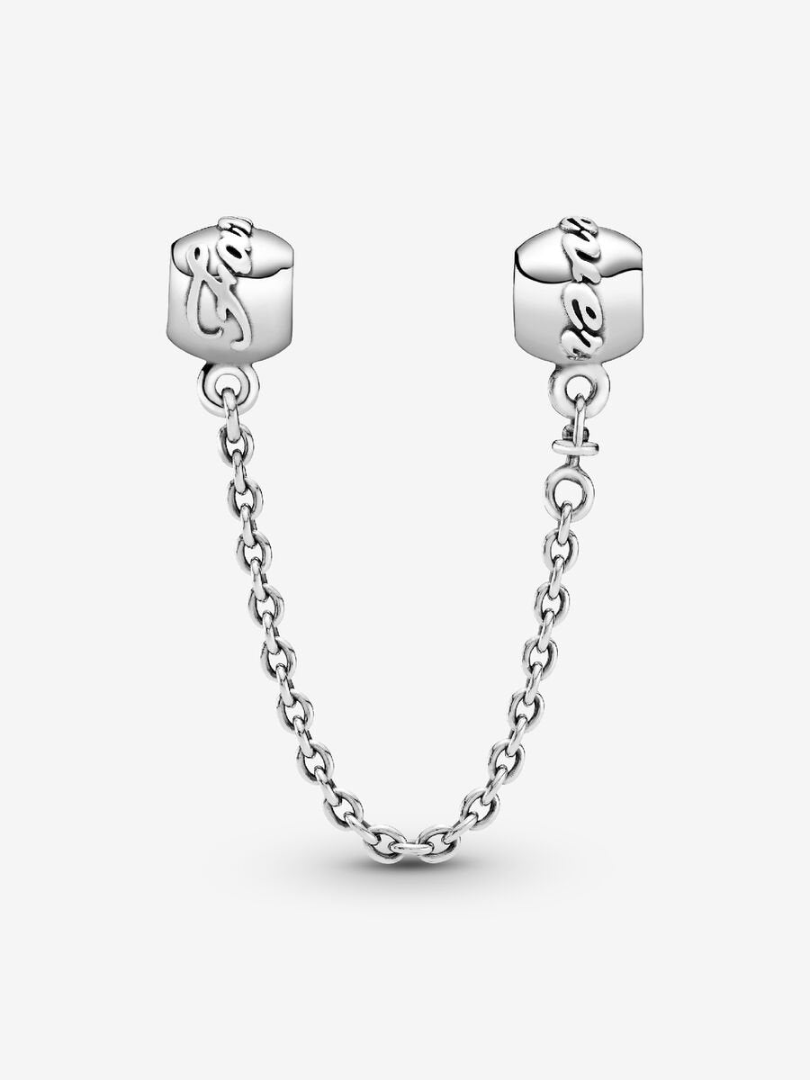 Pandora Family Forever Safety Chain - Compatible Moments - Sterling Silver Charm