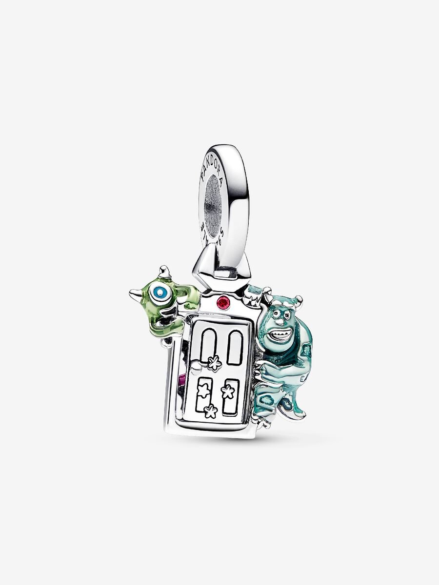 Disney Pixar Monsters, Inc. Door Dangle Charm Sterling silver