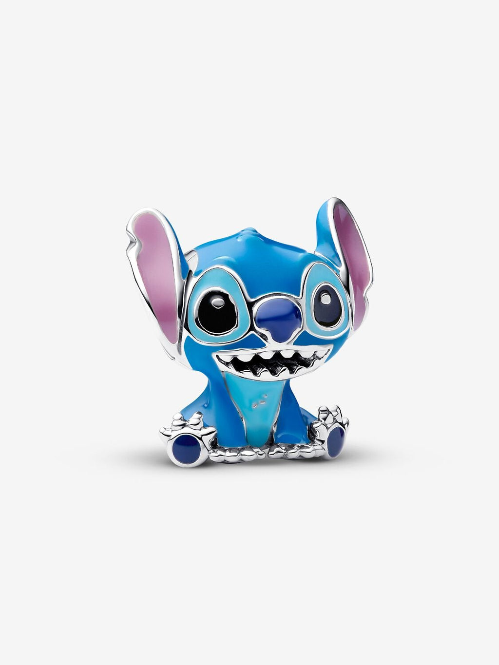 Pandora Disney Stitch Charm Sterling silver Blue