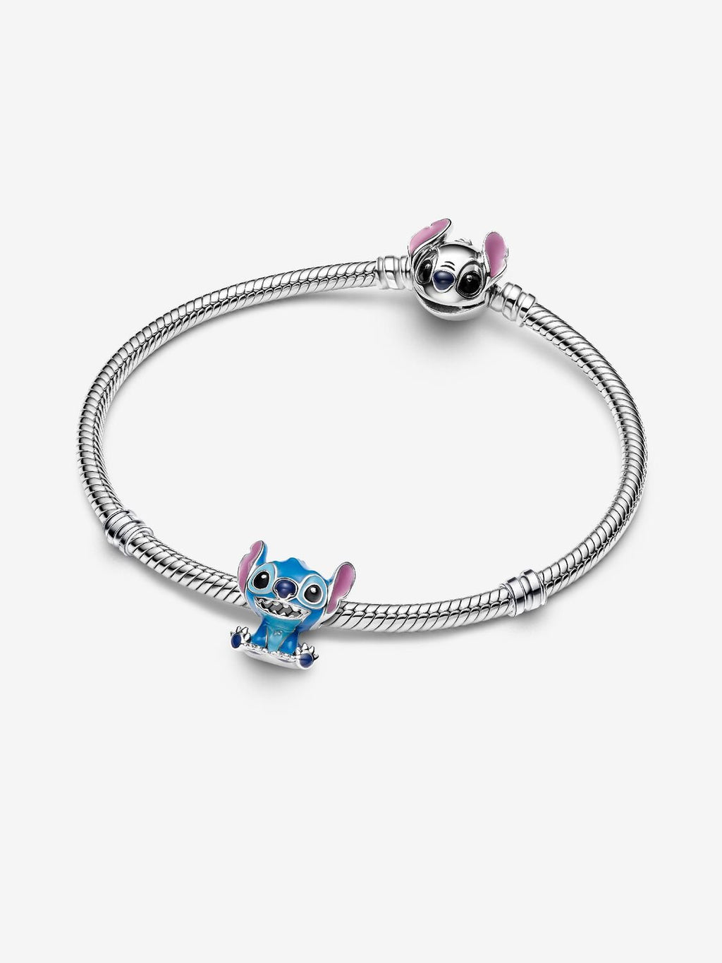 Pandora Disney Stitch Charm Sterling silver Blue