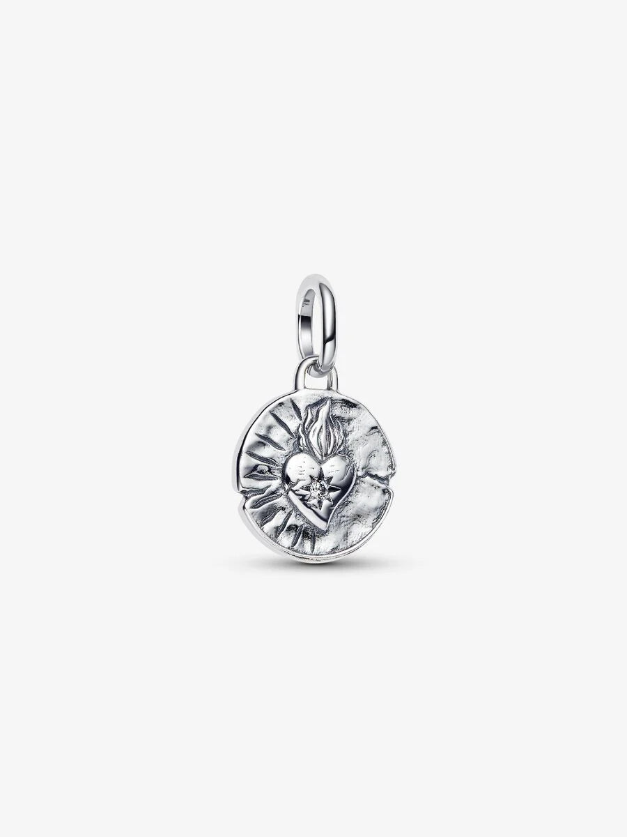 Pandora Heart Medallion Charm Sterling silver