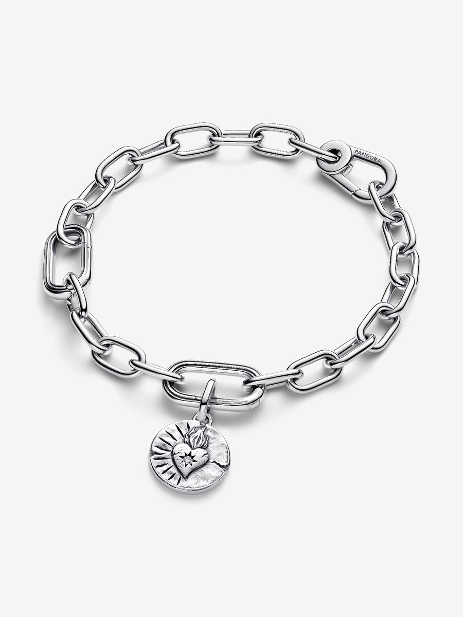 Pandora Heart Medallion Charm Sterling silver