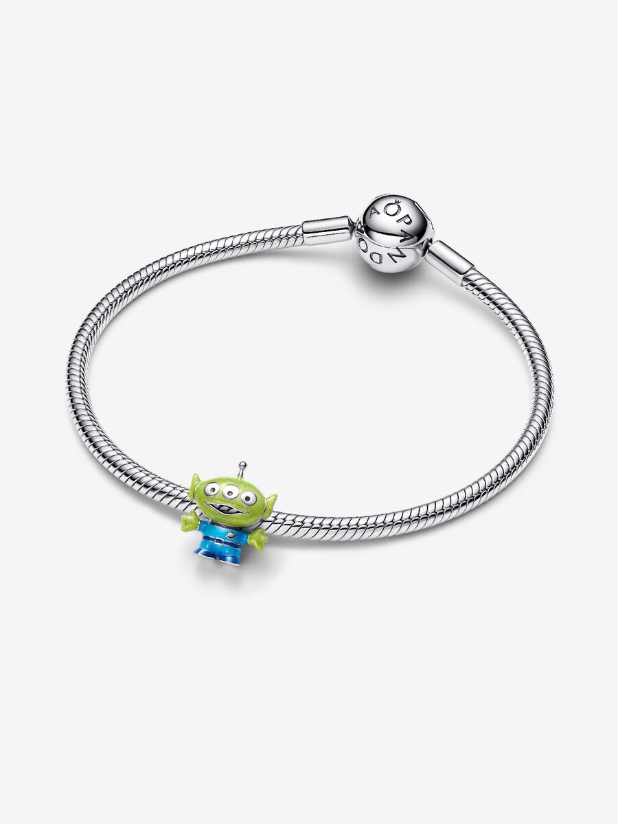 Pandora Disney Pixar Toy Story Alien Charm Sterling silver