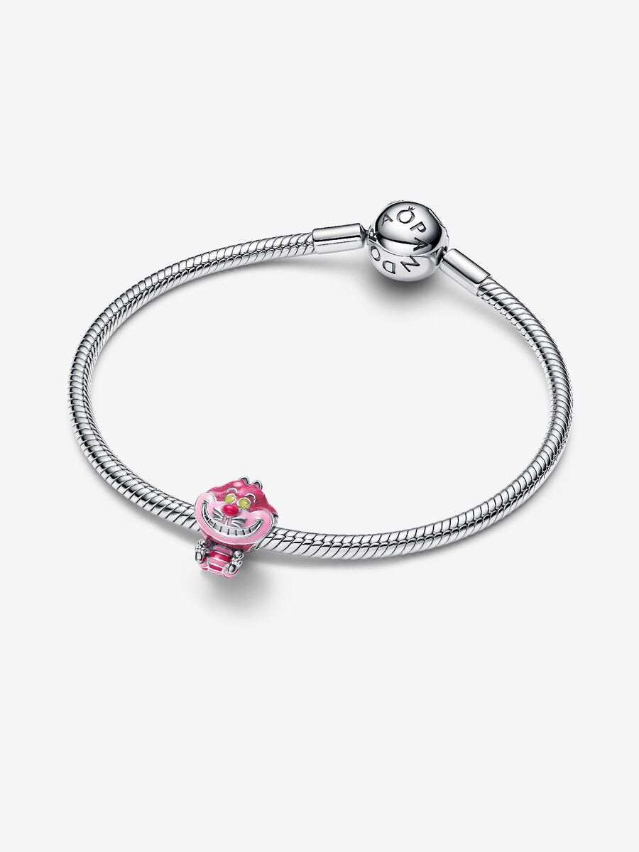 Pandora Disney Alice in Wonderland Cheshire Cat Charm Sterling silver