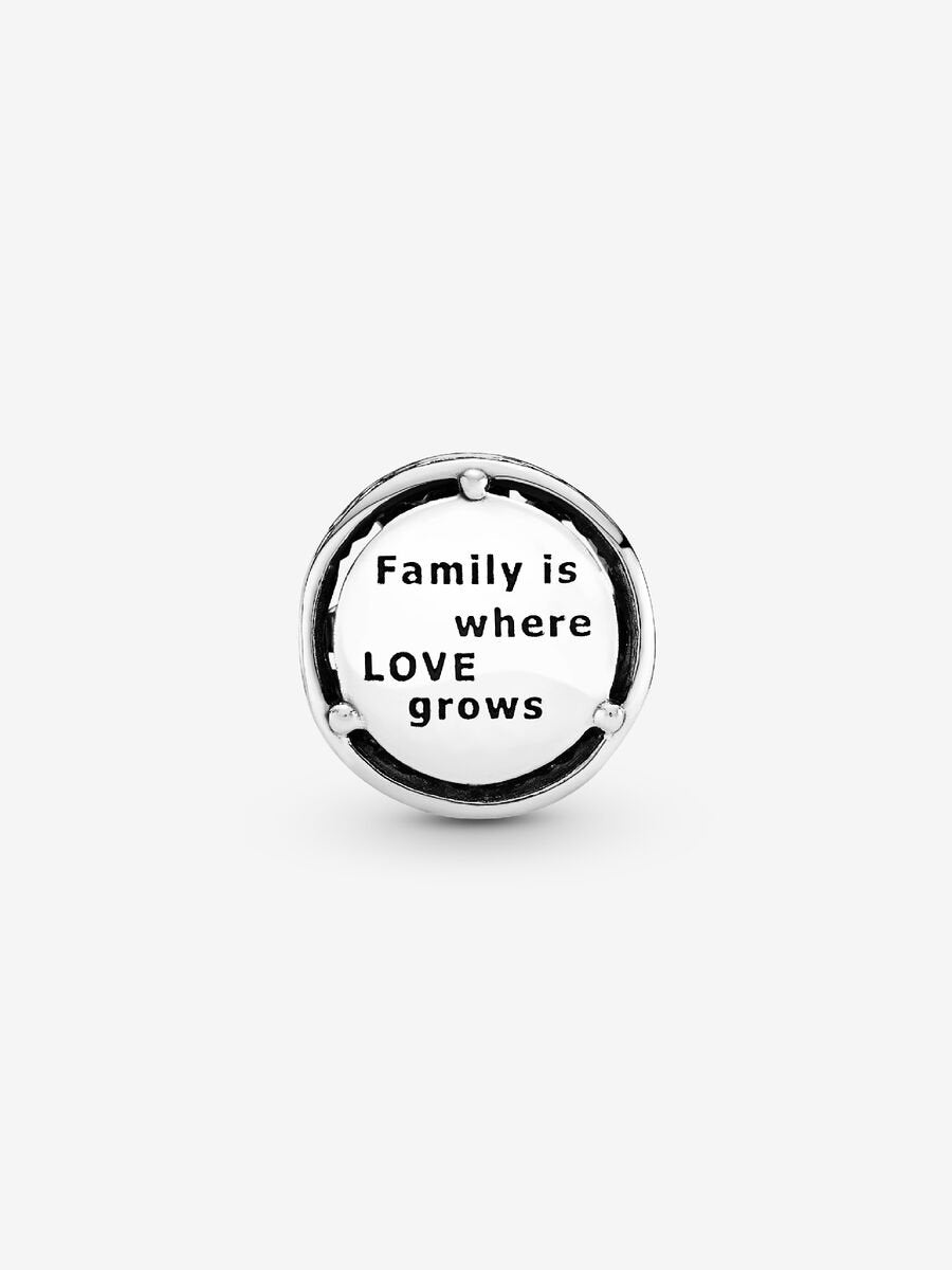 Pandora Openwork Family Roots Charm - Compatible Moments - Gift for Her - Made with Sterling Silver - with Gift Box