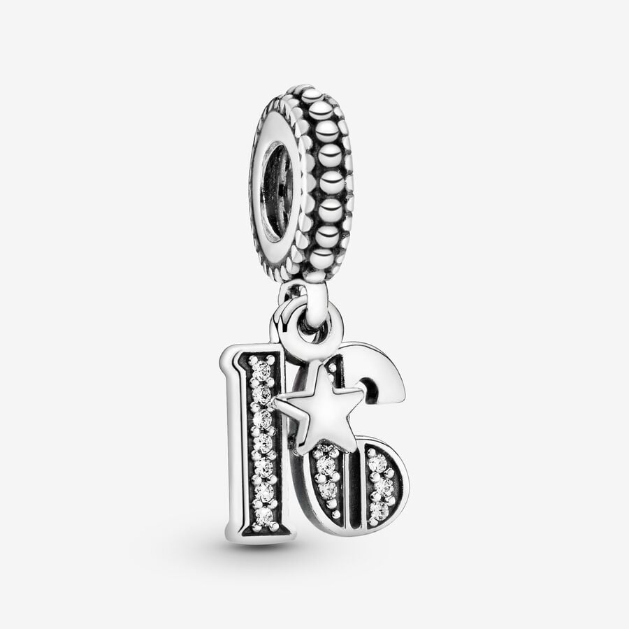 Pandora 16th Celebration Charm With Gift Box