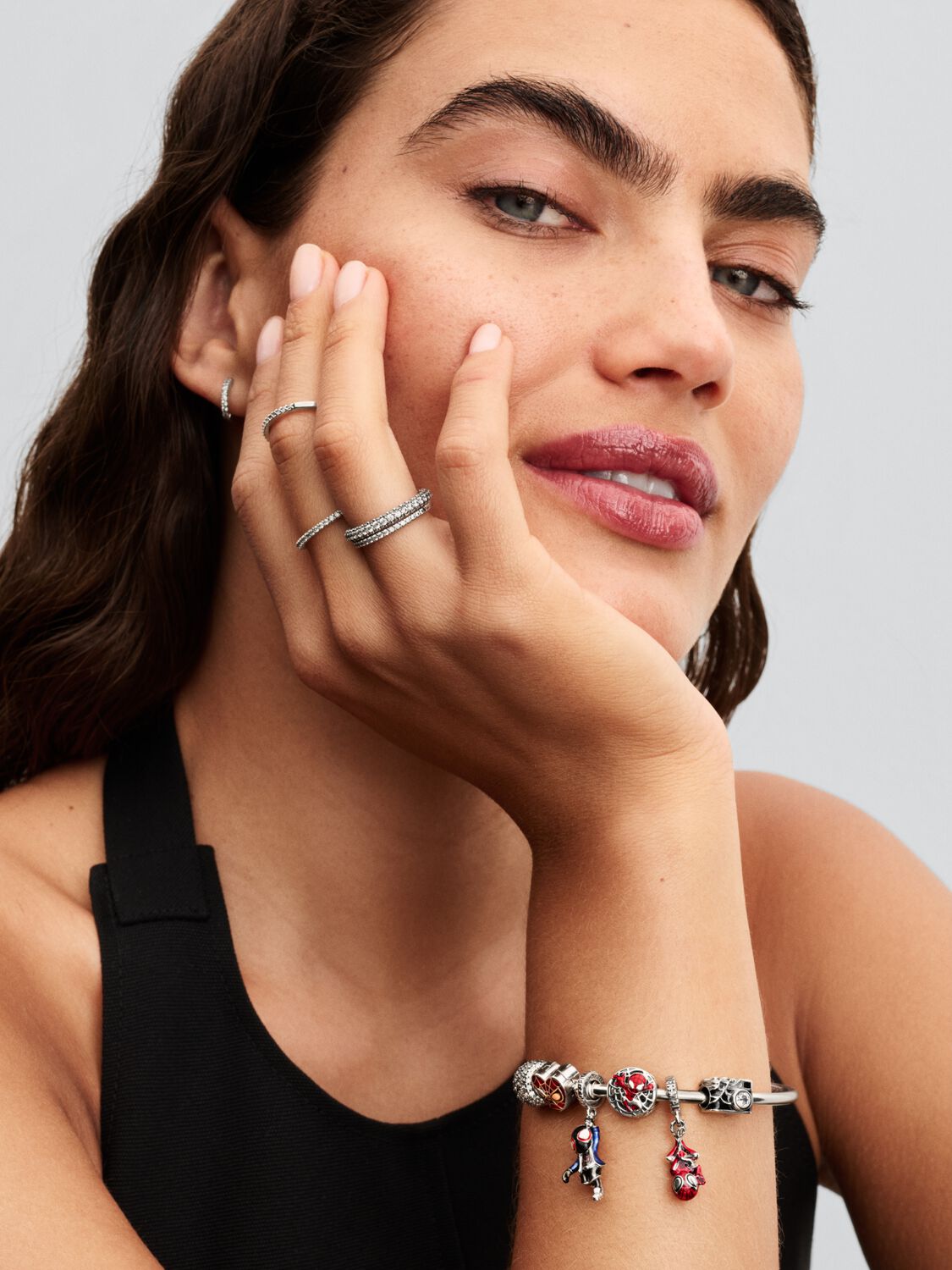 Pandora Marvel's Spider-Man Miles Morales Dangle Charm