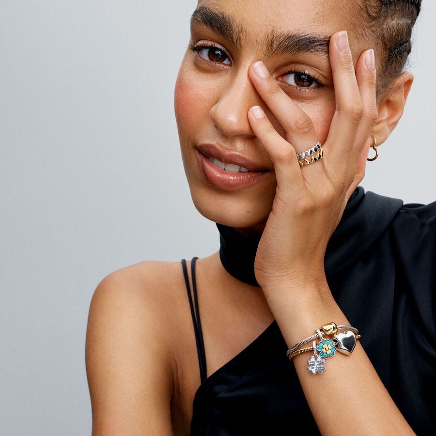 Pandora Moments Snake Chain Bracelet Round