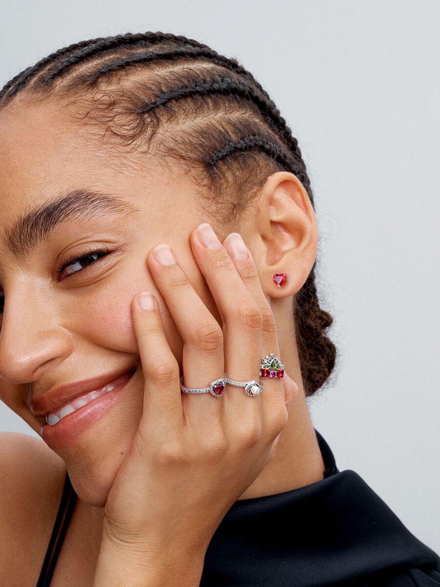 Pandora Disney Princess Snow White Bow Ring Sterling silver