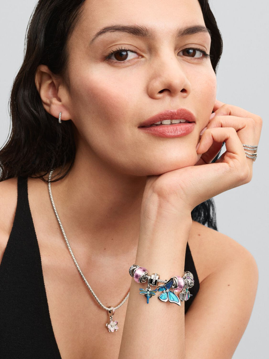 Pandora Dragonfly Double Dangle Charm