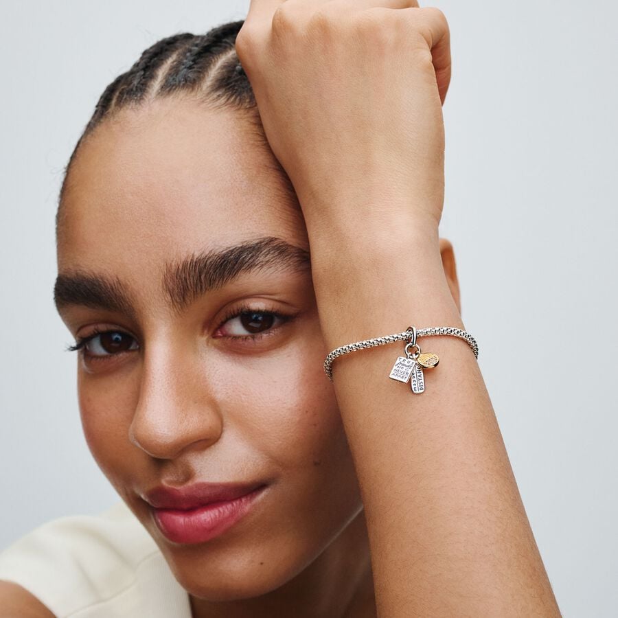 Pandora Friendship Triple Dangle Charm With Gift Box