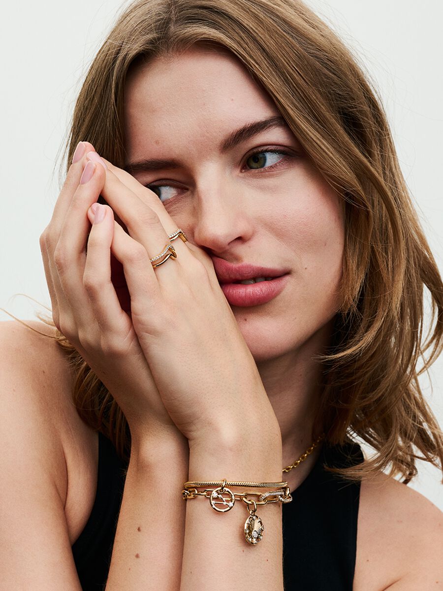 Pandora ME Small-Link Chain Bracelet 14k gold plating