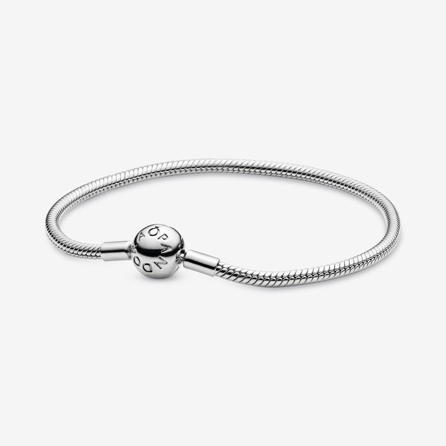 Pandora Moments Snake Chain Bracelet Round